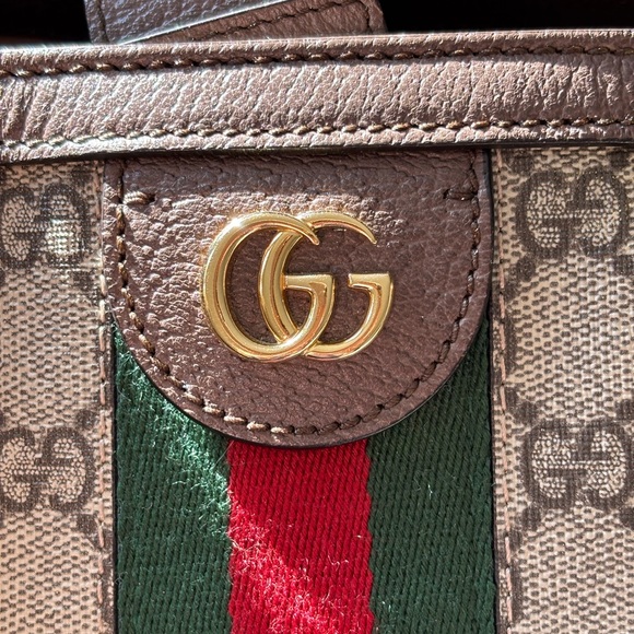 Gucci Ophidia Beige and Brown Tote - Picture 2 of 10